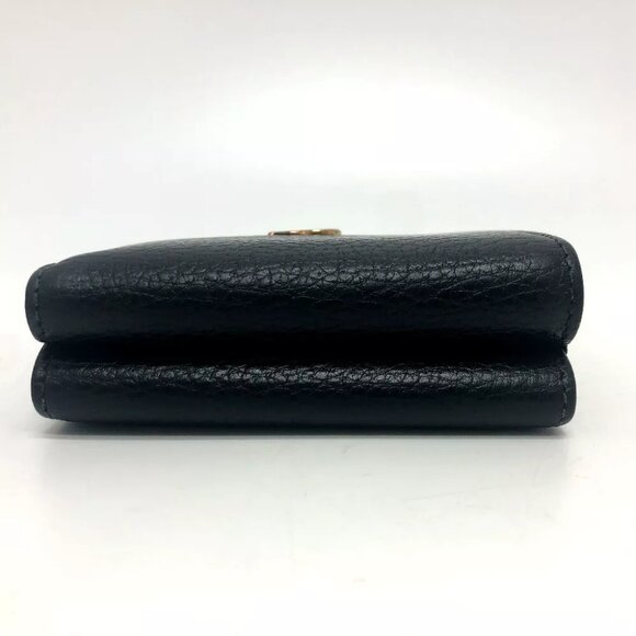GUCCI GG Marmont Compact Wallet Coin Compartment Trifold wallet - Picture 5 of 12